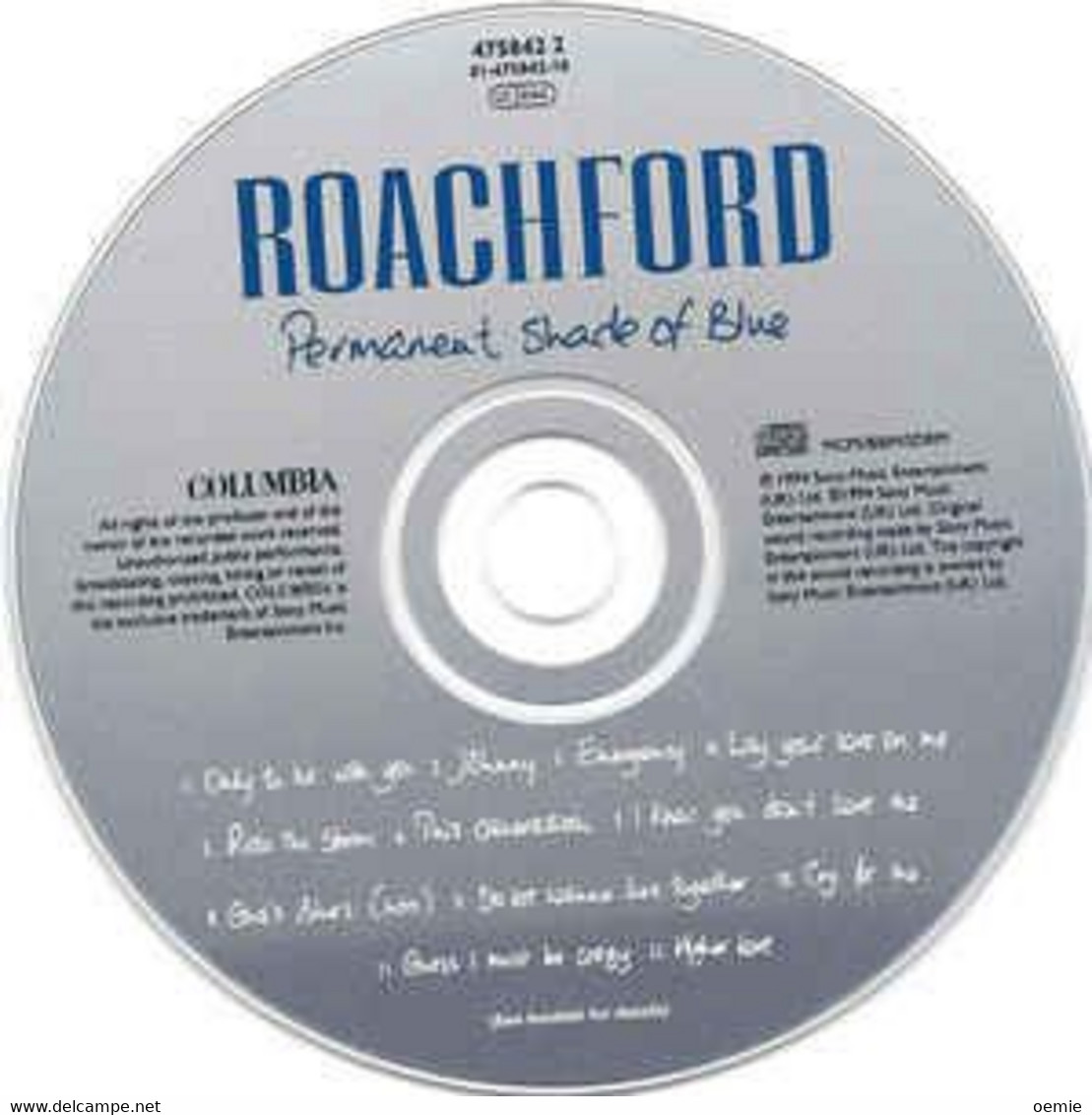ROACHFORD  °  PERMANENT OF BLUE   //  CD ALBUM NEUF SOUS CELLOPHANE - Blues