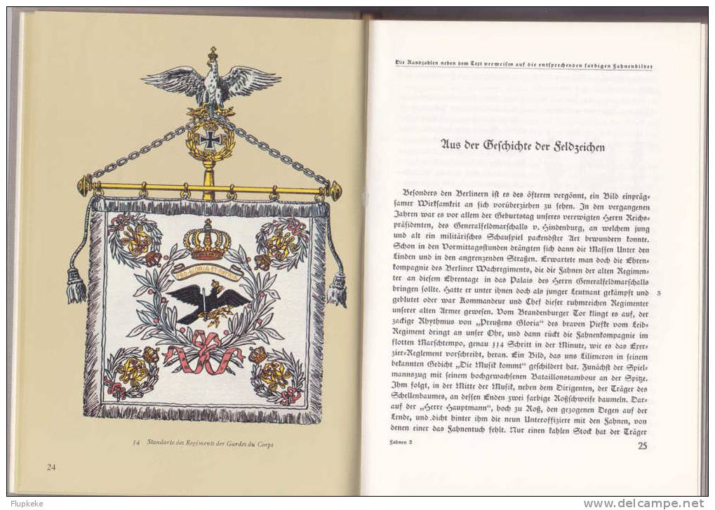 Fahnen Und Standarten Der Alten Preußischen Armee Martin Lezius Schild Verlag 1979 - 4. 1789-1914