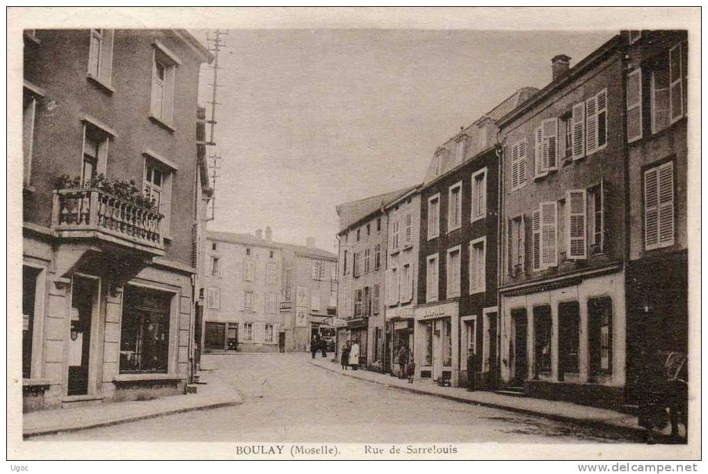 CPA - 57 - BOULAY - Rue De Sarrelouis - 505 - Boulay Moselle