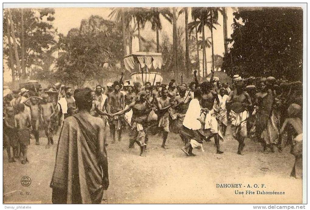 DAHOMEY / UNE FETE DAHOMEENNE - Dahome