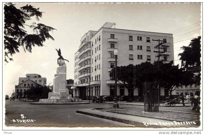 BRASIL-17   BRASIL - RECIFE :  Praca Bezesete - Recife