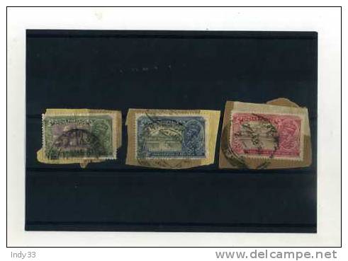 - ENSEMBLE DE TIMBRES DE L´INDE ANGLAISE SUR FRAGMENT . GEORGE V - 1911-35 King George V