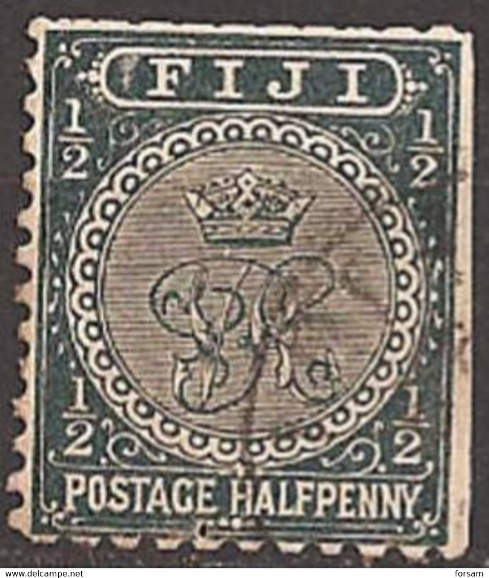 FIJI..1890/1896..Michel # 27...used. - Fidschi-Inseln (...-1970)