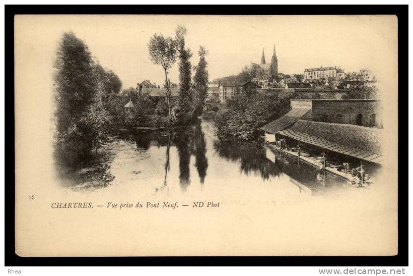 28 Chartres Eure Lavoir D28D K28085K C28085C RH093591 - Chartres