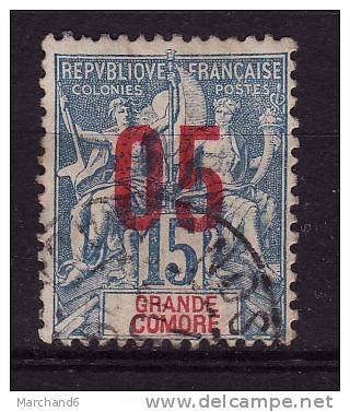 COLONIE.GRANDE COMORE.N°22.COLONIE FRANCAISE TIMBRES DE 1897 1900 SURCHARGES.oblitéré - Other & Unclassified