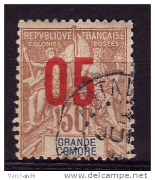 COLONIE.GRANDE COMORE.N°25.COLONIE FRANCAISE TIMBRES DE 1897 1900 SURCHARGES. Oblitéré - Other & Unclassified