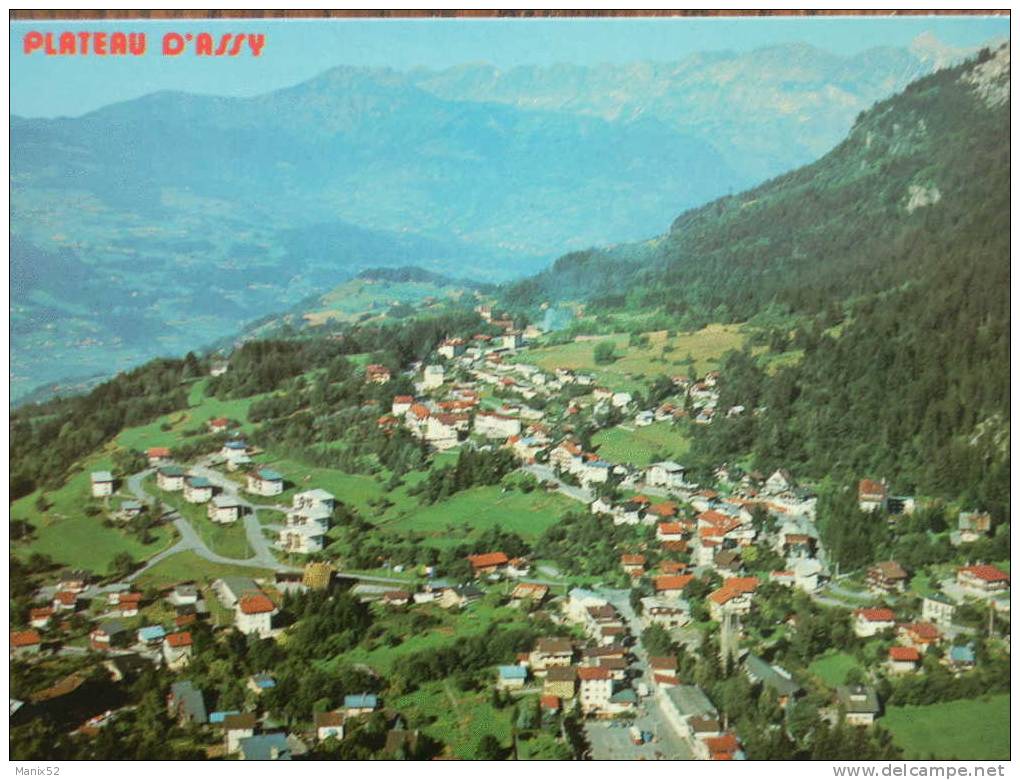 74 - PLATEAU D´ ASSY - Vue Générale Aérienne. - Autres & Non Classés