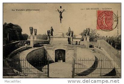 252 - LES ESSARTS - Le Calvaire - Cachet LESIGNY - Les Essarts