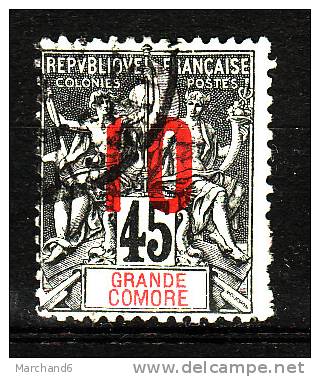 COLONIE.GRANDE COMORE.N°27.COLONIE FRANCAISE TIMBRES DE 1897 1900 SURCHARGES.oblitéré - Other & Unclassified