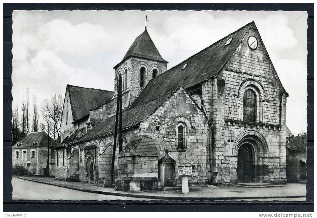 L'ISLE BOUCHARD . Eglise Saint Gilles . Voir Recto - Verso    (F927) - L'Île-Bouchard