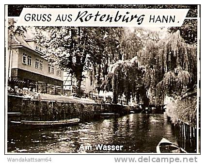 AK 692 GRUSS AUS Rotenburg HANN. Mehrbild 9 Bilder Pestalozzi-Schule Am Bahnhof Goethestraße Schwesternheim Am Bullensee