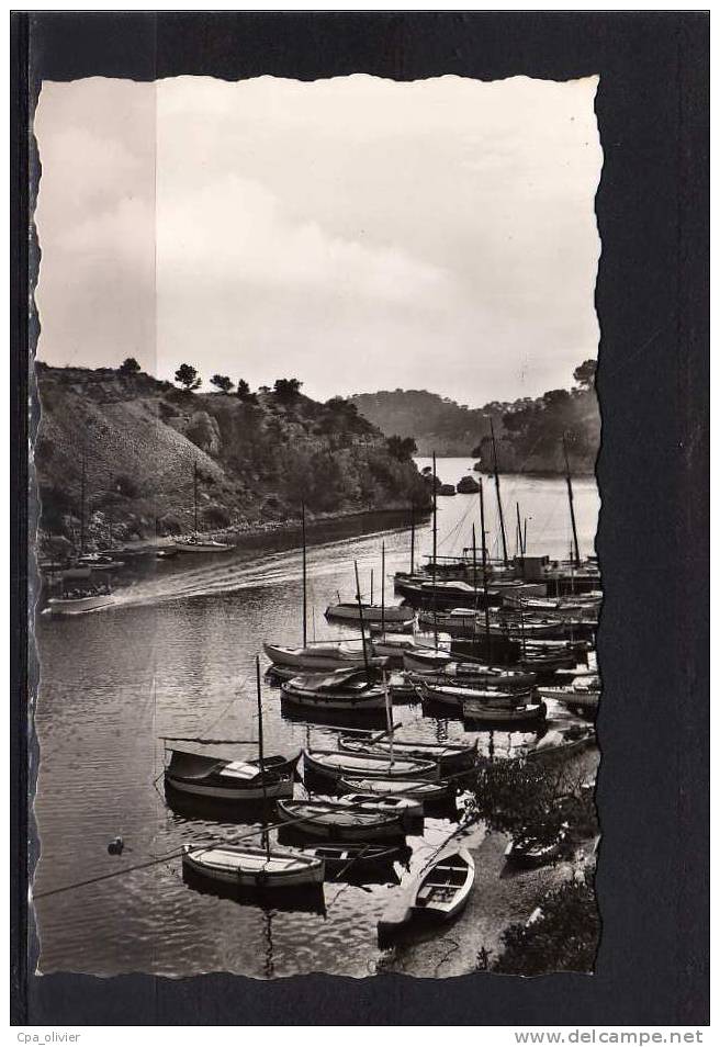 13 CASSIS (envs Aubagne) Calanque De Port Miou, Barques, Ed SEF 6811, CPSM 9x14, 195? - Cassis