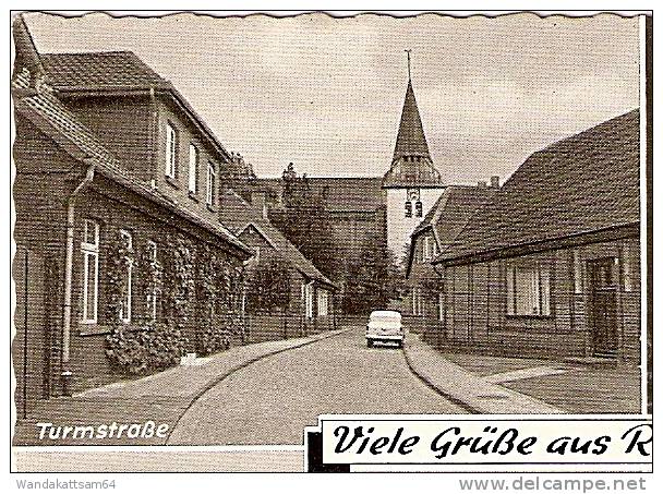 AK 1965 Viele Grüsse Aus Rotenburg HANN. Mehrbild 4 Bilder Stadtschule Am Wasser Turmstraße Kreissparkasse VW-Käfer - Rotenburg (Wümme)