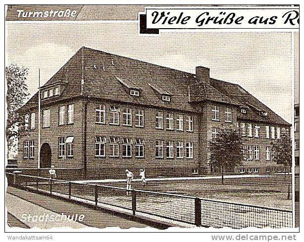 AK 1965 Viele Grüsse Aus Rotenburg HANN. Mehrbild 4 Bilder Stadtschule Am Wasser Turmstraße Kreissparkasse VW-Käfer - Rotenburg (Wümme)