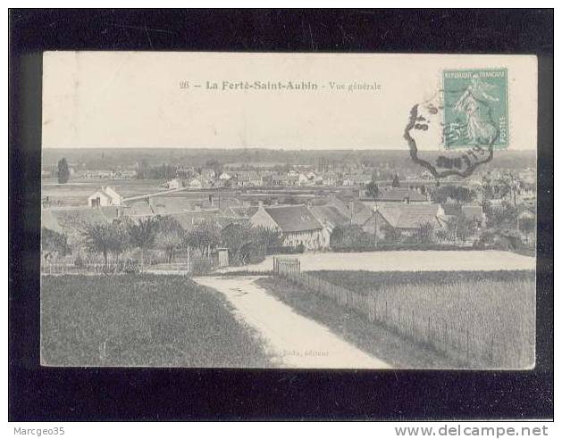 La Ferté St Aubin Vue Générale édit.bedu - La Ferte Saint Aubin