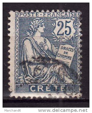 COLONIE.CRETE.N°9.BUREAU FRANCAIS. Oblitéré - Andere & Zonder Classificatie