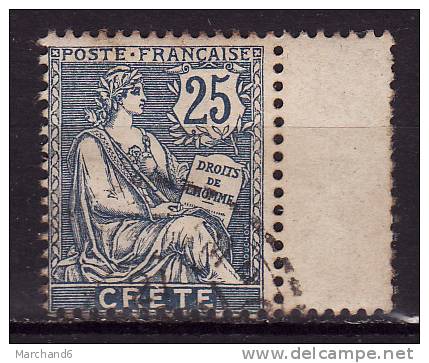 COLONIE.CRETE.N°9.BUREAU FRANCAIS. Oblitéré - Andere & Zonder Classificatie