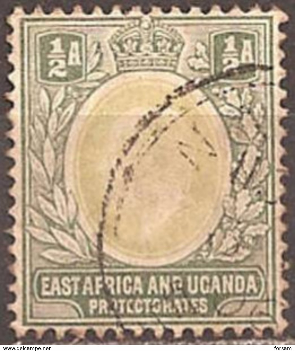 EAST AFRICA & UGANDA..1904/07..Michel # 17...used. - East Africa & Uganda Protectorates