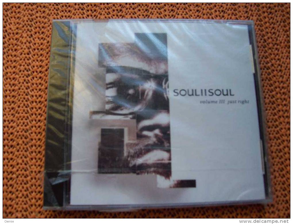 SOUL II SOUL °°°°°  VOLUME  III  JUST RIGHT - Soul - R&B