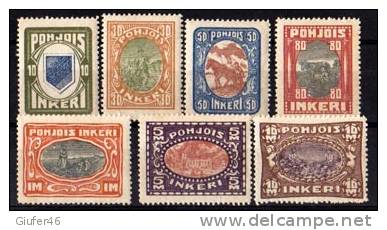 INGRIE - Regione Della Finlandia Poi Annessa Alla Russia - Serie 7 Valori NUOVA * - Unused Stamps