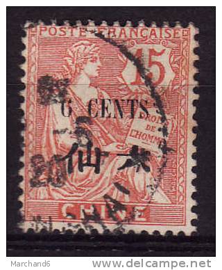 COLONIE.CHINE.N°77.TIMBRES DE 1902/1906 AVEC VALEUR EN MONNAIE CHINOISE EN SURCHARGES. Oblitéré - Otros & Sin Clasificación