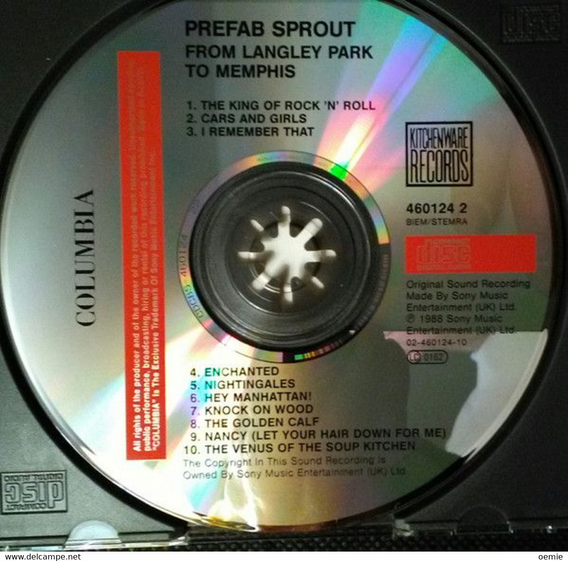PREFAB SPROUT °°  FROM LANGLEY TO MEMPHIS    Cd - Rock