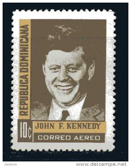 DOMINICAN 1964   J. Kennedy Yvert Cat. N° Air 176   Absolutely Very Fine MNH ** - Kennedy (John F.)
