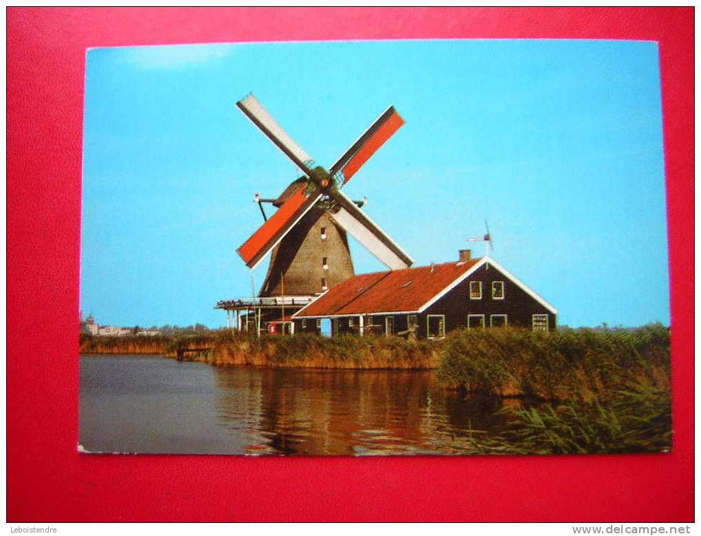 CPM-HOLLANDE-PAYS-BAS-ZAANSTAD-DE ZAANSE SCHANS -CARTE EN BON ETAT,COINS LEGEREMENT COGNES - Zaanstreek