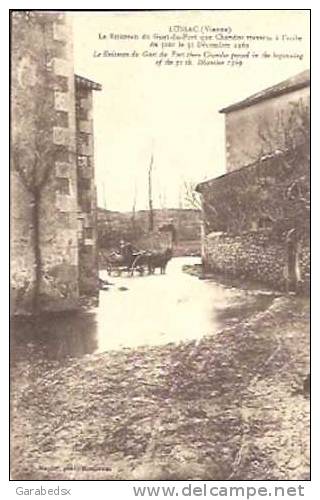 CPA De LUSSAC - Le Ruisseau Du Guet-du-Port. - Lussac Les Chateaux