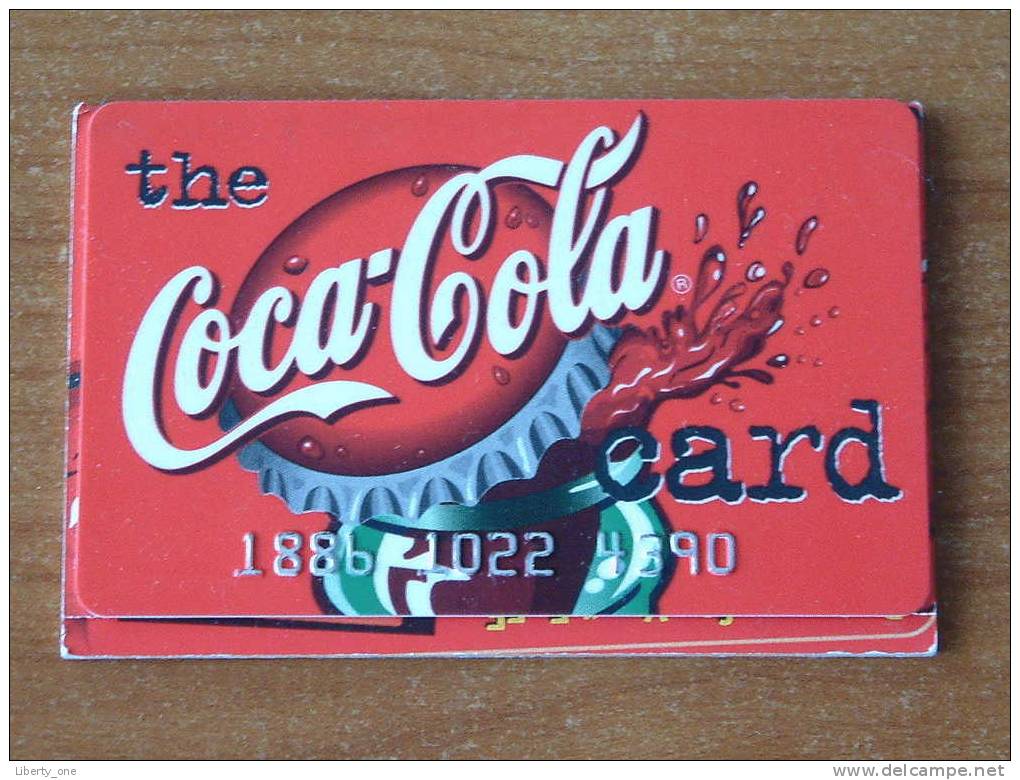 THE COCA-COLA CARD NR. 1886 1022 4390 ( Details See Photo - Out Of Date - Collectors Item ) - Dutch Item !! - Other & Unclassified