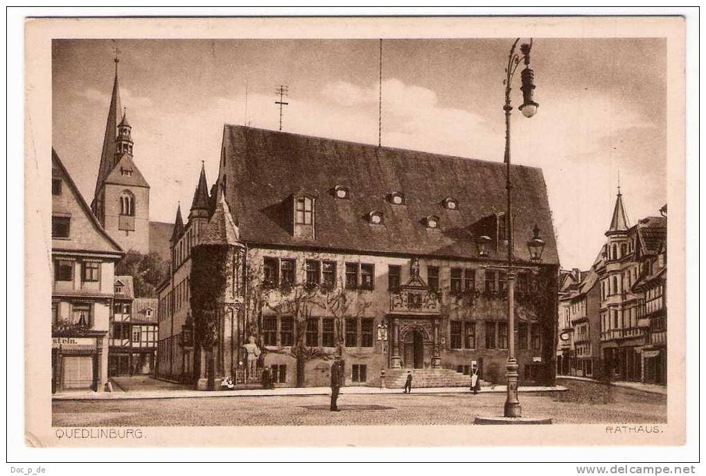 Deutschland - Quedlinburg - Rathaus - Quedlinburg