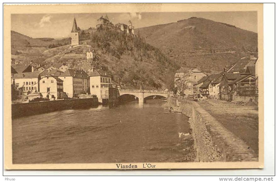 L578 : VIANDEN : L´Our - Vianden