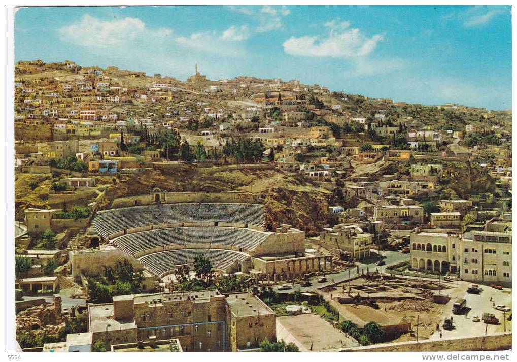 Cpm   Jordanie  Amman Amphitheatre De Philadelphia - Jordanië