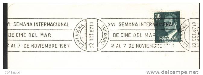 1987  Espagne  Cartagena   Cinema  Movies  Film - Cinema