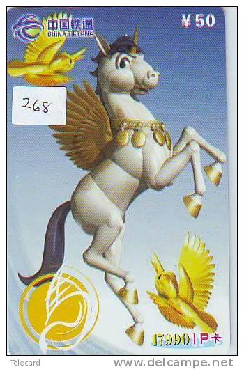 TELEFONKARTE PFERD (268)Télécarte CHEVAL - Horse - Paard - Caballo Phonecard Animal  * ZODIAC * ZODIAQUE * STERNZEIGEN * - Sternzeichen