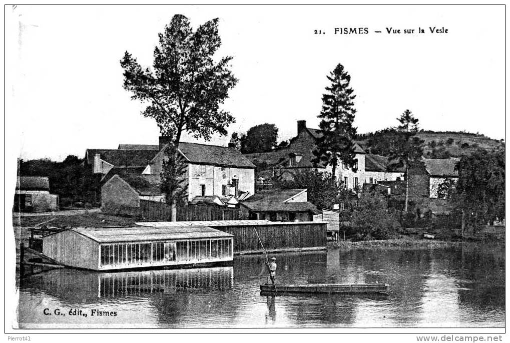 Vue Sur La Vesle - Fismes