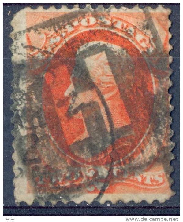 _Fd617: USA:  Y.&T.N° 58: With H ... Nice Cancellation...... - Used Stamps