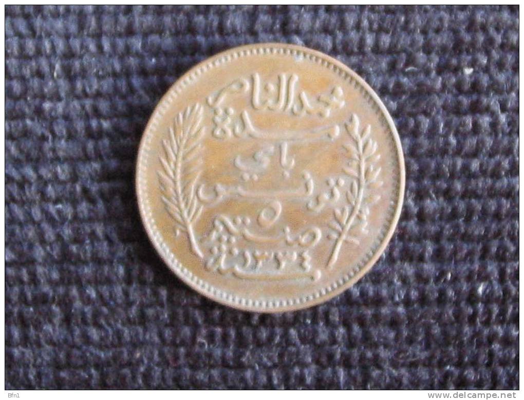 5 CENTIMES TUNISIE 1916 A TRES BELLE PIECE - Otros & Sin Clasificación