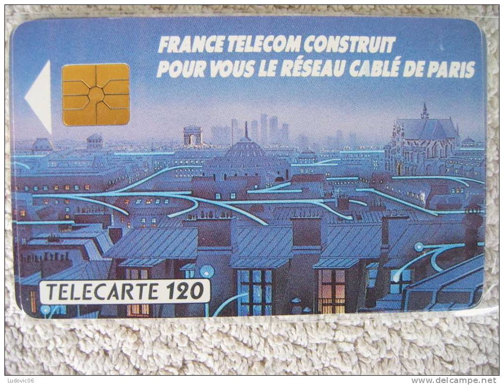 F110 - RESEAU CABLE DE PARIS - 120 GEM1A - 1990