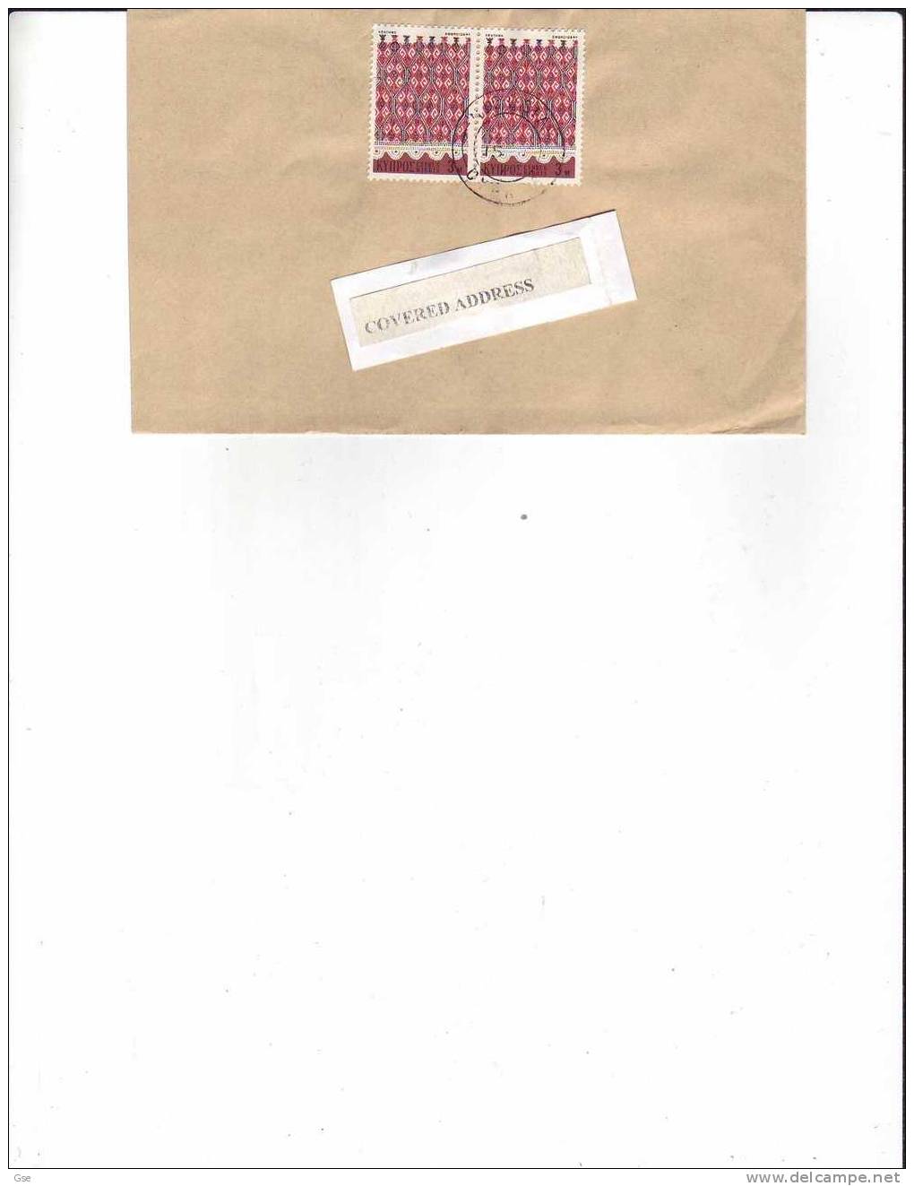 CIPRO  -  Yvert  337 (x2) - Lettera  Per L´Italia - Covers & Documents