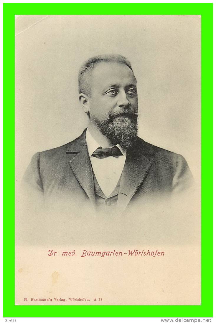 GERMANY - WORISHOFEN - DR. MED. BAUMGARTEN - H. HARTMANN´S - - Bad Woerishofen