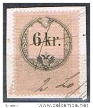 Austria. Imperio Astrohungaro. Fiscal 6 Kr - Revenue Stamps