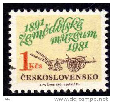 Tchécoslovaquie 1981 N°Y.T. : 2441** - Neufs