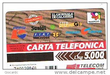 TELECOM ITALIA   CAT. C.& C.  2498 - CALIGULA  -   NUOVA - Pubbliche Speciali O Commemorative