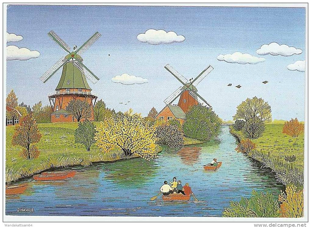 AK Zwillingsmühlen Im Fischerort Greetsiel In Der Ferien- Kunst- Und Kulturlandschaft Krummhörn Tourist Information - Aurich