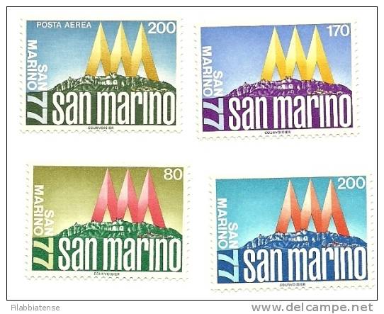 1977 - 975/77 + PA 154 Manifestazione Filatelica    ++++++++ - Unused Stamps