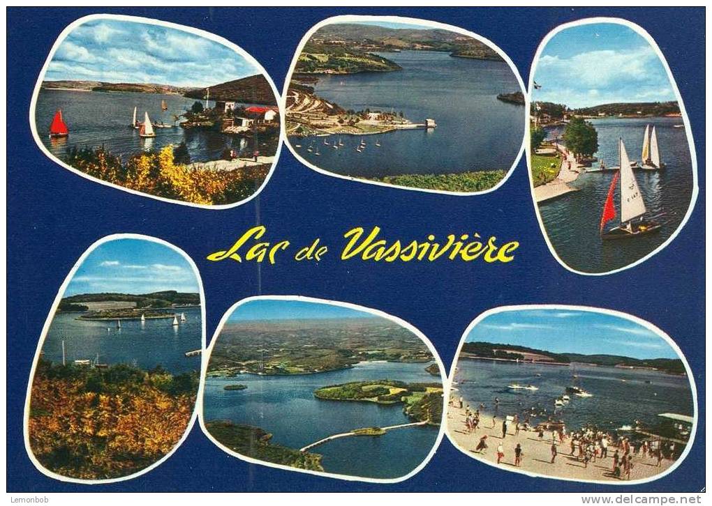France - Vassiviere En Limousin Postcard [P1322] - Limousin