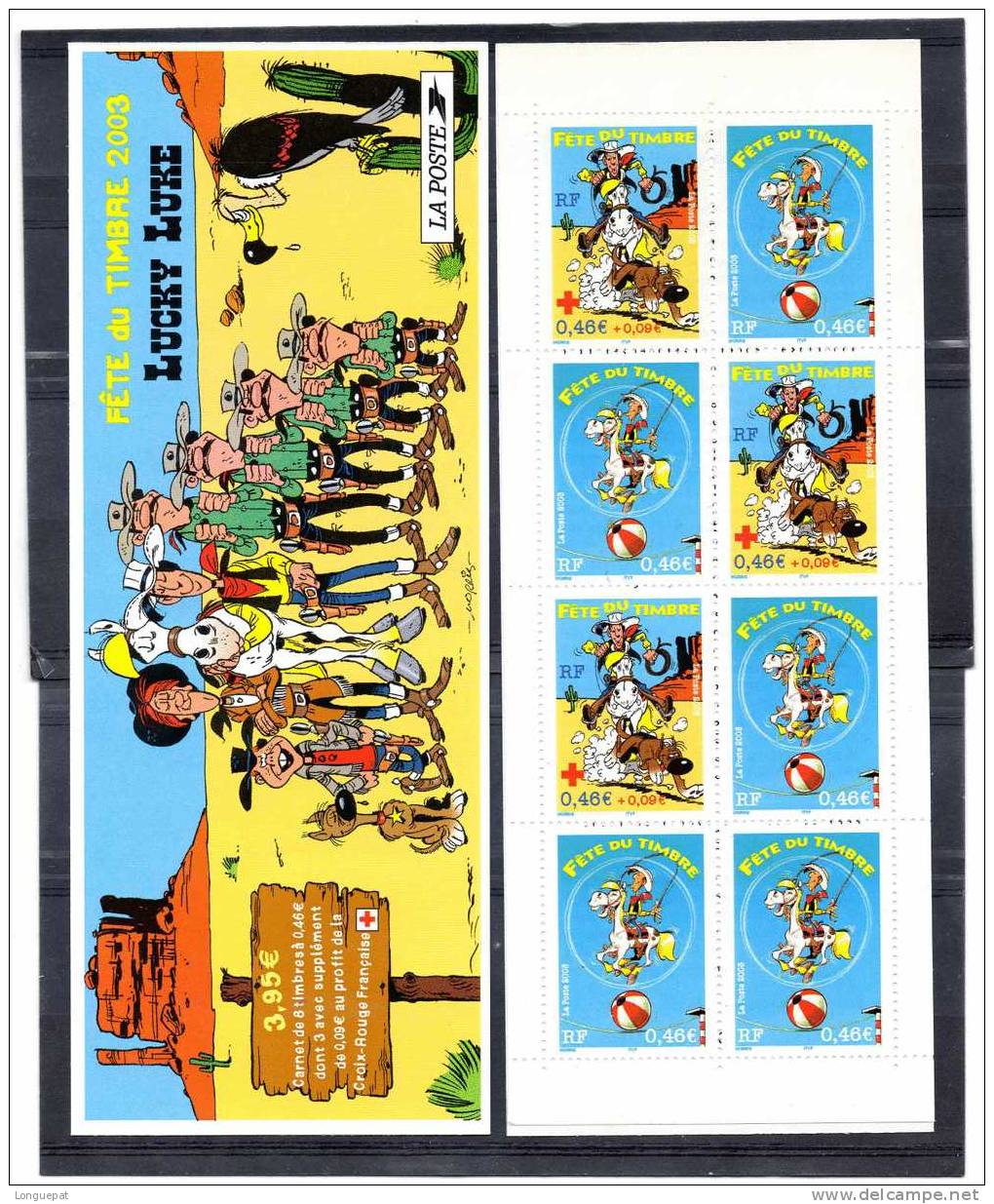 FRANCE : Fête  Du Timbre : Lucky Luke De MORRIS - Stamp Day