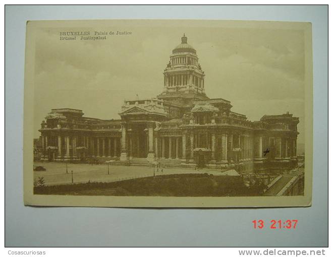 5968  BRUSSEL BRUXELLES  PALAIS DU ROI  BELGIE BELGIQUE   MILITARIA I W.W  YEARS  1917   OTHERS IN MY STORE - Lanen, Boulevards