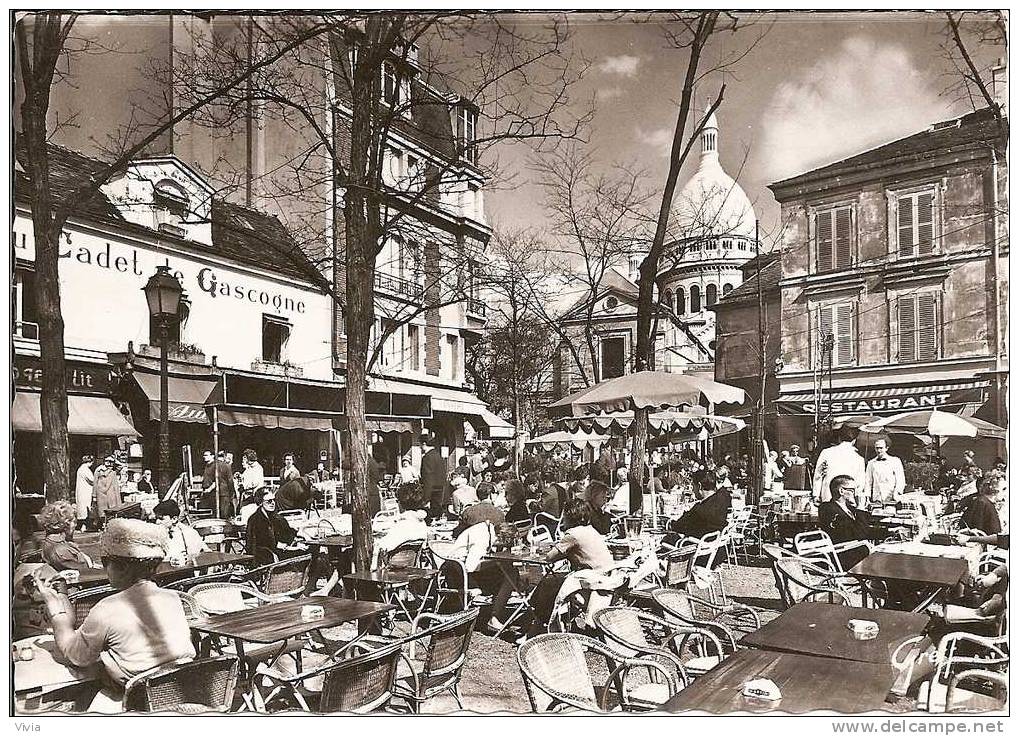 75 - PARIS  MONTMARTRE PLACE DU TERTRE - Andere & Zonder Classificatie